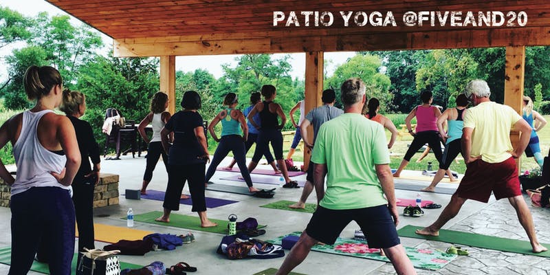 Patio Yoga with Deb