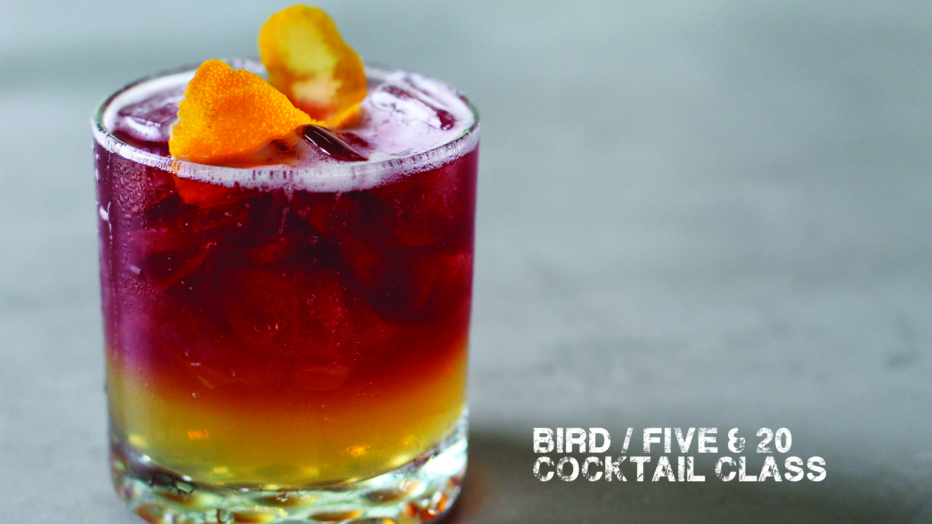 Bird / Five & 20 Cocktail Class